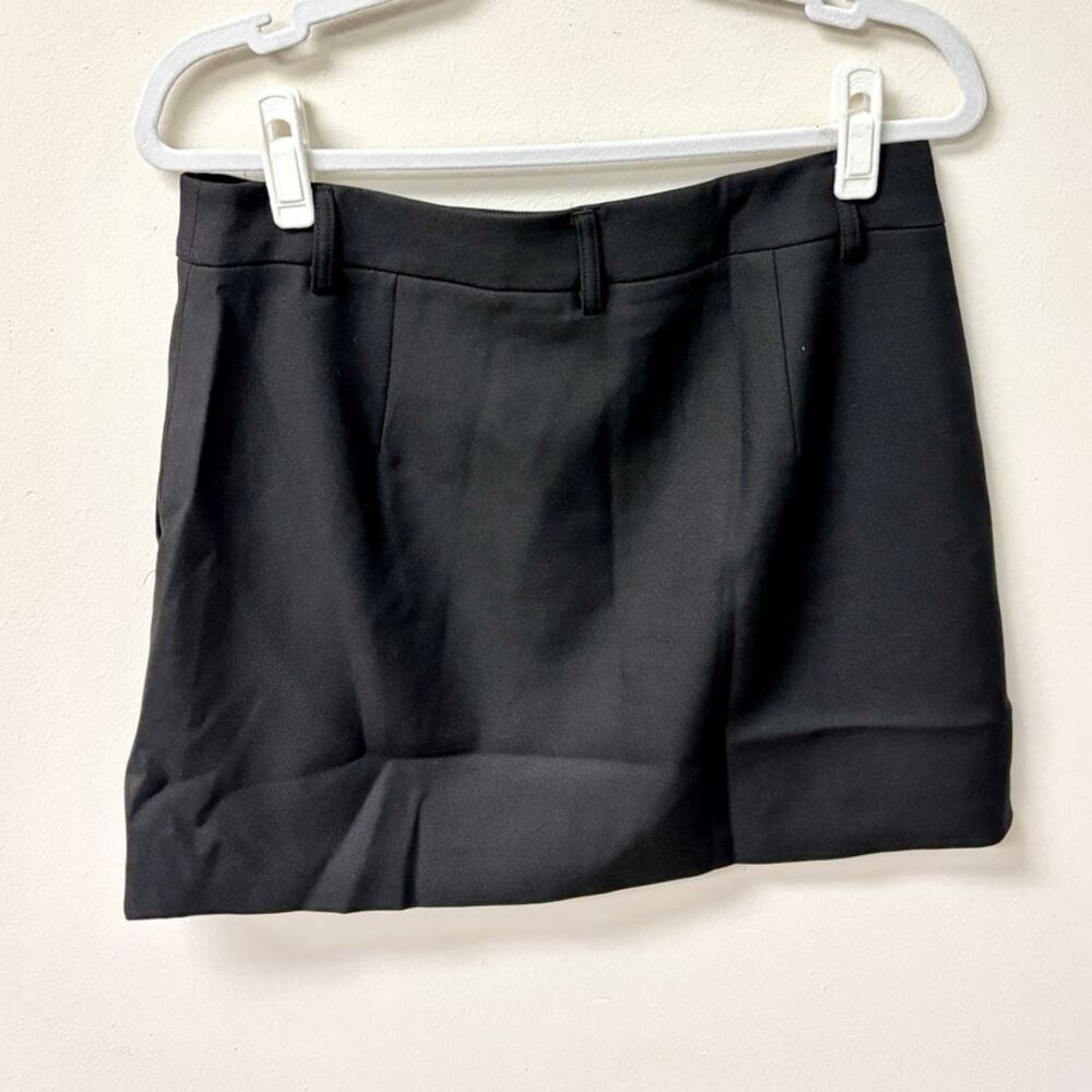 Commense Solid High Waisted Pocket A-Line Mini Sk… - image 3